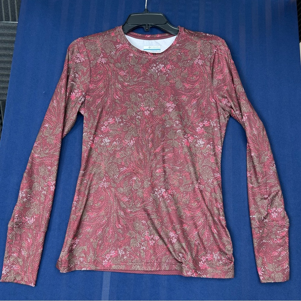 Columbia PFG Women's Uncharted Neps Long Sleeve Shirt Size Small